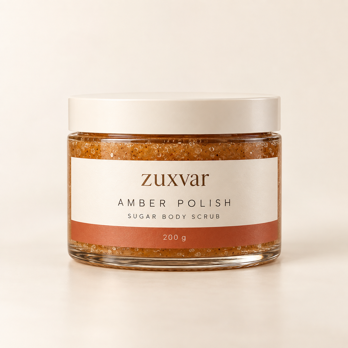 zuxvar Amber Polish Sugar Body Scrub